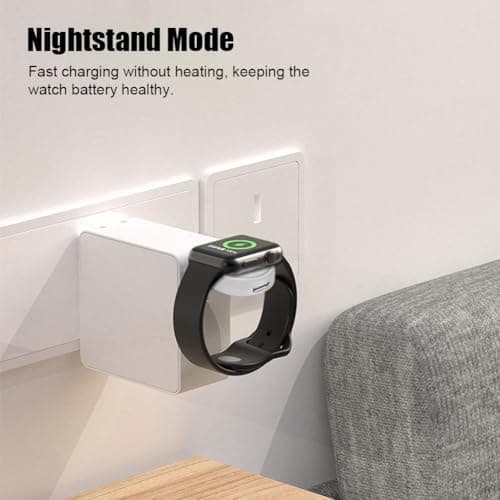 Flintronic USB Charger for Apple Watch, Wireless Charger Portable USB Charger for iWatch, USB-A & USB-C Magnetic iWatch Charger, Travel Cordless Charger for Apple Watch10/9/8/7/6/5/4/3/2/SE 2/Ultra 2 — view 6