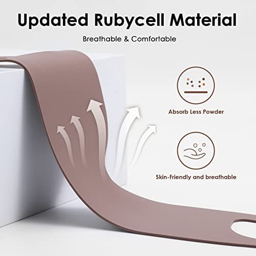 FRESHME Ear Hanging Sleep Mask Blindfold Brown Eye Mask for Side Sleepers — view 3