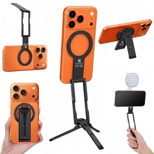K&F CONCEPT Mini Tripod for iPhone & Android Handset, 7MM Ultra-Slim