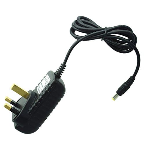 myVolts 12V power supply adaptor compatible with Equilibrium Therapy Pad (Black or Navy) Massage Pad - UK plug — view 2