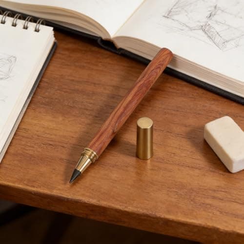 DOITOOL Everlasting Wooden Pencil for Students, Retro Style Writing Tool — view 6