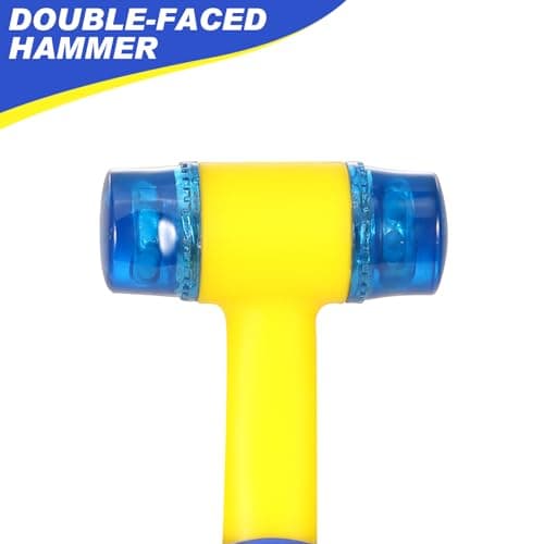 Arcjunys Rubber Mallet - Small Camping Hammer with Non Slip Handle for Jewelry & Leather Crafts — view 6