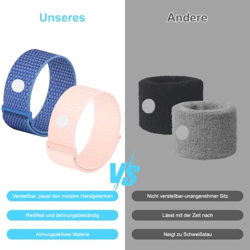 Hexasider 2 Pairs Nylon Acupressure Bracelet for Adults and Children — view 5