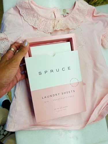 Laundry Detergent Sheets Fragrance-Free | Eco-Friendly Biodegradable Laundry Strips for Sensitive Skin | Plant-Based Non-Toxic Washing Sheet | 60 Sheets Up to 60 Loads | Zero Waste Plastic-Free Deter — view 4