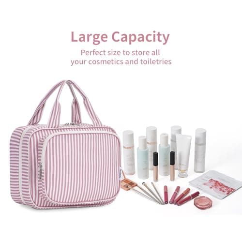 Narwey Hanging Travel Toiletry Bag for Women Toiletries Wash Bag — view 6