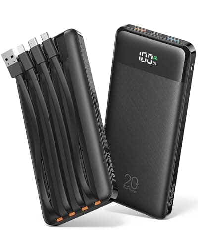 Orfeika 20000mAh Power Bank Fast Charging, PD 20W Portable Charger