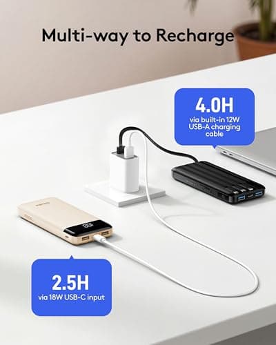 Orfeika 10000mAh Power Bank, 22.5W Fast Charging Portable Charger — view 5