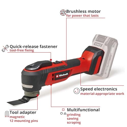Einhell Professional Cordless Brushless Multi-Tool 18V PXC Without Battery — view 3