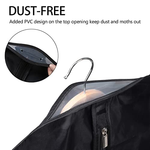 KEEGH Dress Cover Bag 60 Inch Foldable Clothes Covers Protector Bags — view 4