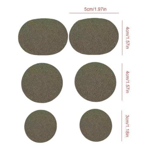 Shoe Repair Set 6 Pieces Self Adhesive Breathable Repair Felt — view 5