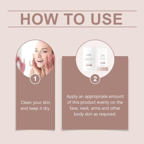 Sun Cream SPF 50 Stick for Face and Body,Lightweight Water Resistant Sunscreen Stick with Invisible Non-Greasy Finish,Portable SPF Sun Screen for Travel,Hiking,Beach & Outdoor Activities — view 5
