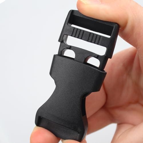 LABUYI 4Pcs Buckles,Plastic Buckle Clips 25mm,Side Release Buckle,3.1×6.5cm — view 3