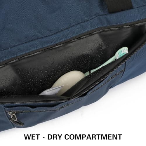 TUGUAN Sports Gym Bag Mens 45L Duffle Bag for Travel Holdall Backpack — view 6