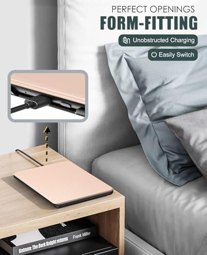 MoKo Case for 7" Kindle Paperwhite 12th Gen&Colorsoft 2024, Rose Gold — view 6
