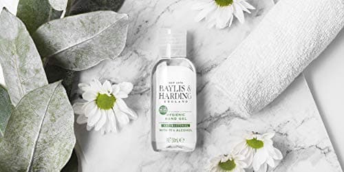 Baylis & Harding Anti-bacterial Unfragranced Hygienic Hand Sanitiser Gel 50ml, Pack of 12 - Vegan Friendly — view 3