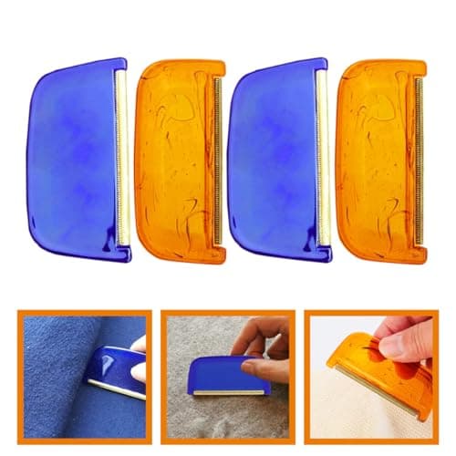 CONGARTENO Sweater and Manual Lint Remover 4pcs Set, Fabric Pill Remover for Clothes, Portable Clothing Fuzz for Sweaters, Wool Coats, and Cashmere, Suitable for Home and Travel Use — view 6