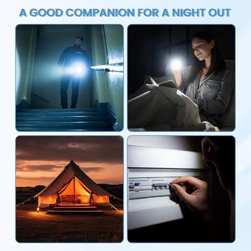 12 PCS Mini Keychain Flashlight Ultra Bright LED Pocket Torch with Key Ring — view 5