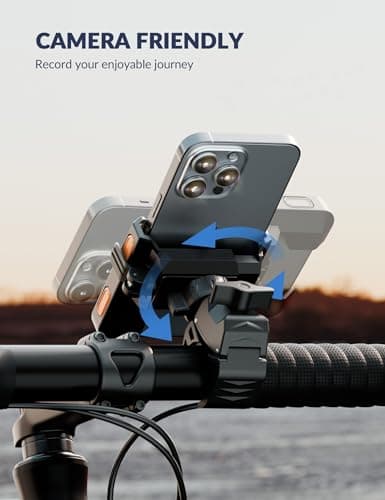 Grefay Bike Phone Holder for Handlebar Motorcycle Bicycle E-Bike Scooter — view 2