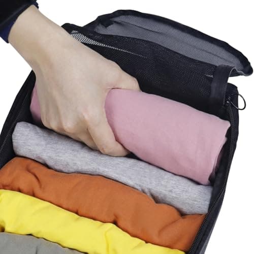 Gloppie 4 Pcs Packing Cubes, Travel Luggage Organiser for Suitcase Backpack — view 3
