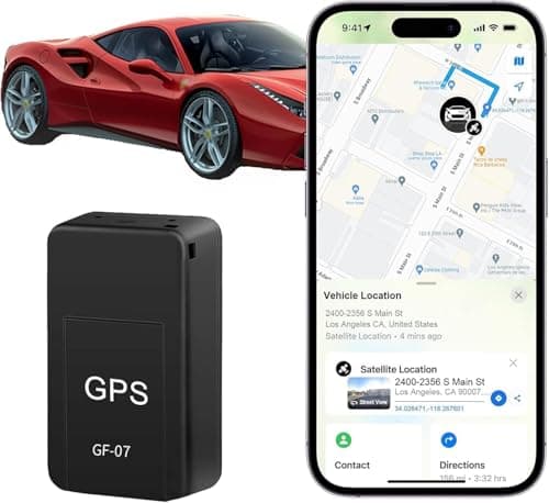 GPS Tracker for Vehicles, Hidden Magnetic Tracking Devices No Subscription