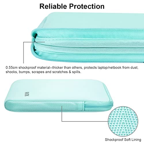 Arvok 17 17.3 Inch Laptop Sleeve Multi-Color Size Choice Case/Water-Resistant Neoprene Notebook Computer Pocket Tablet Briefcase Carrying Bag/Pouch Skin Cover for HP/Dell/Lenovo/Asus/Acer — view 4