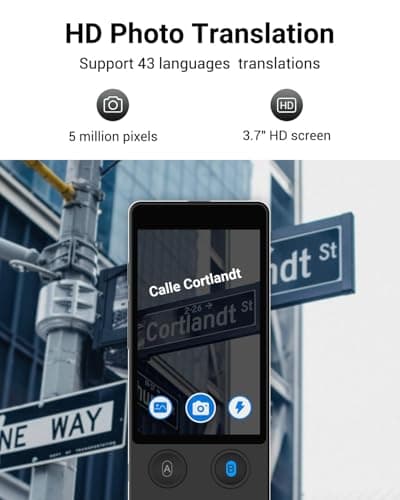 XUPURTLK Language Translator Device W12, Voice Translator Device Two Way — view 4
