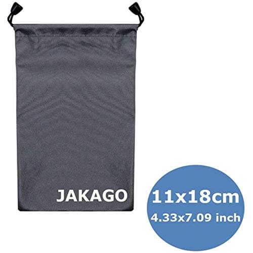 JAKAGO Water-Repellent Fabric Pouch, Phone Sock, Portable Bag, Case Sleeve — view 2