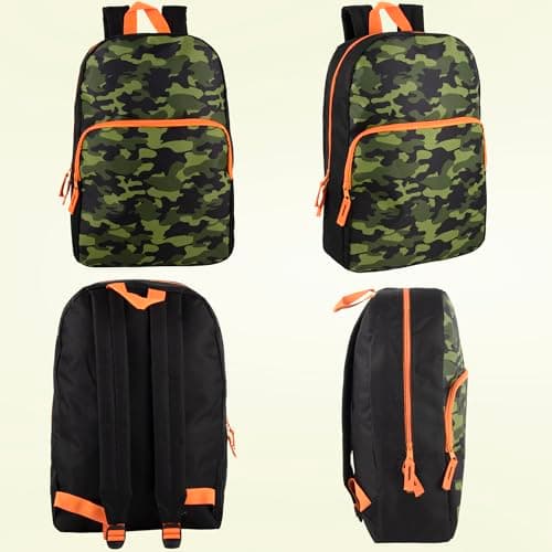 Trail maker Fun School Backpack for Elementary Middle School Girls and Boys | 17 Inch Printed Backpacks for School Kids, Travel (Camouflage) — view 5