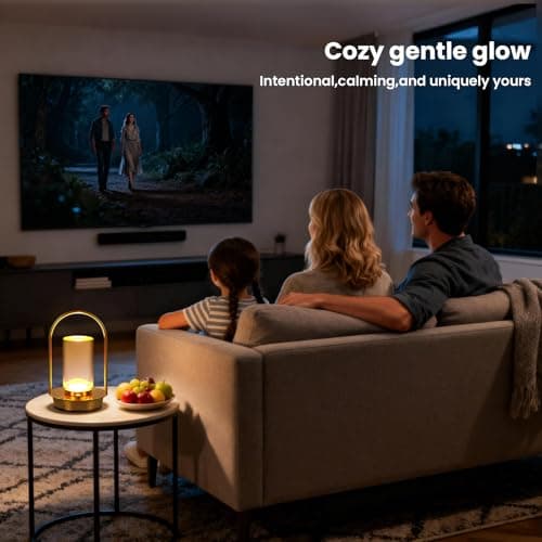 VIMAZ Cordless Table Lamp Rechargeable,Portable Metal Gold Table Lamps,4000mAH Crystal Lantern Table Lamp Touch Lamp,3 Color Stepless Dimming Battery Operated Lamp for Indoor Outdoor,Camping (Gold) — view 5