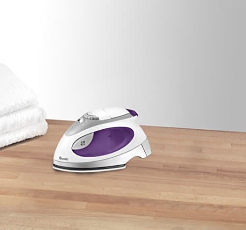 Swan SI3070N Compact, Steam Travel Iron, with Pouch and Beaker, Variable Temperature Control, 900W, Purple — view 4