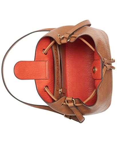 Calvin Klein Women's Gabrianna Bucket, Caramel, One Size — view 6