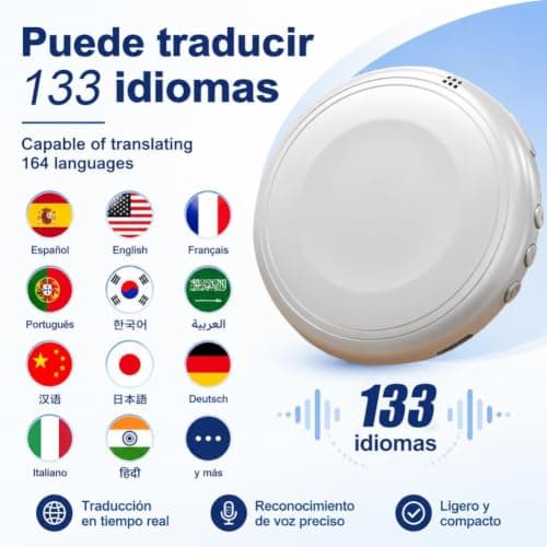 Smart Wearable Translator English Spanish Voice Translation Device — view 3