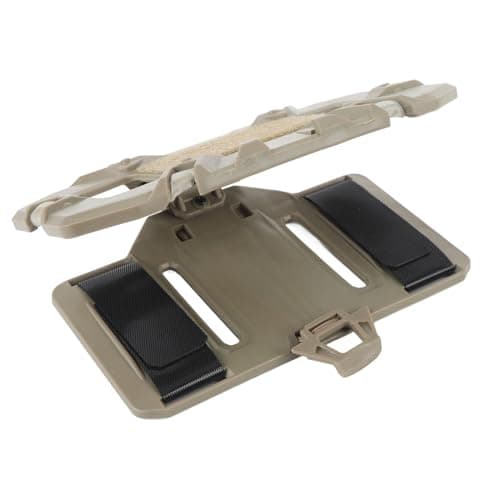 Jectse Vest Phone Holder, Heavy Duty Camping Chest Phone Mount Accessory, for 4.7 to 6.7 Inch Screen Size (Khaki) — view 2