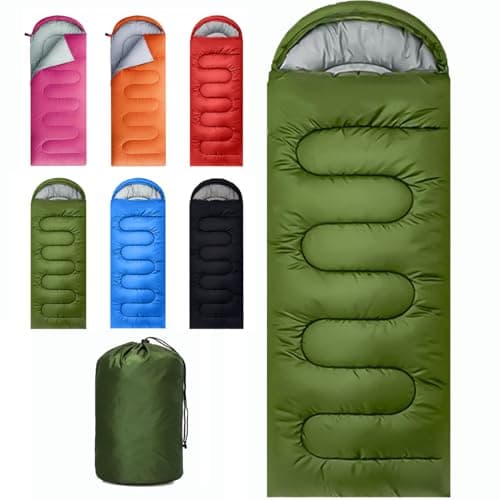sleeping bag for Adults & Kids Sleeping Bags 3-4 Seasons, Lightweight, Waterproof, Small Packed Size, ultralight compact sleeping sack, Thick and Warm, Ideal for Backpacking, Camping, Travel, Hiking