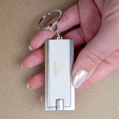 Azeeda 'Wedding Day Celebrations ' LED Keyring Torch (KT00043018) — view 3