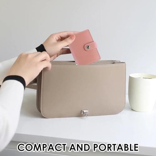 teashow PU Leather Credit Card Holder Wallet Travel Business Card Case — view 4