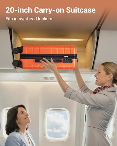 Shavont Cabin Suitcase 55x40x20, Lightweight Ryanair Small Cabin Luggage — view 4