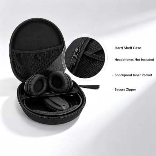 Headphone Case Compatible with Sony & JBL Hard EVA Travel Case — view 4