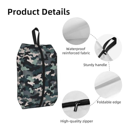 Shoe Bags For Travel Large Waterproof Travel Shoe Bag With Handle, 1 PC — view 4