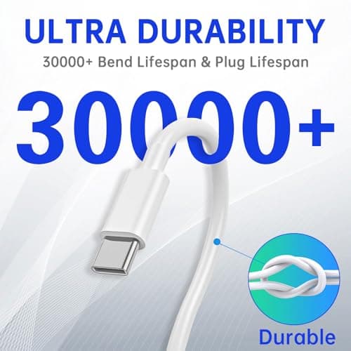 IZYUF USB C to USB C Cable, 60W Fast Charging, 5-Pack,1M x 5 — view 5