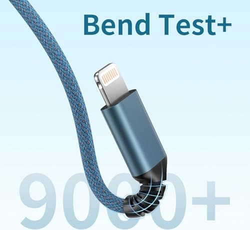 GIANAC Multi Charger Cable [3Pack 2M] 3 in 1 Charging Cable Nylon Braided — view 2