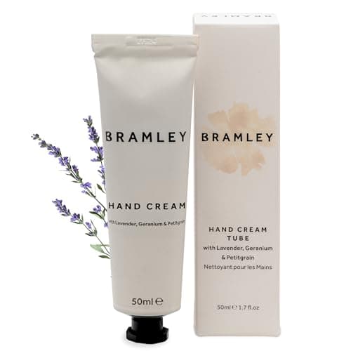 Bramley Hand Cream Tube 50ml, Nourishing Hand & Nail Moisturiser,