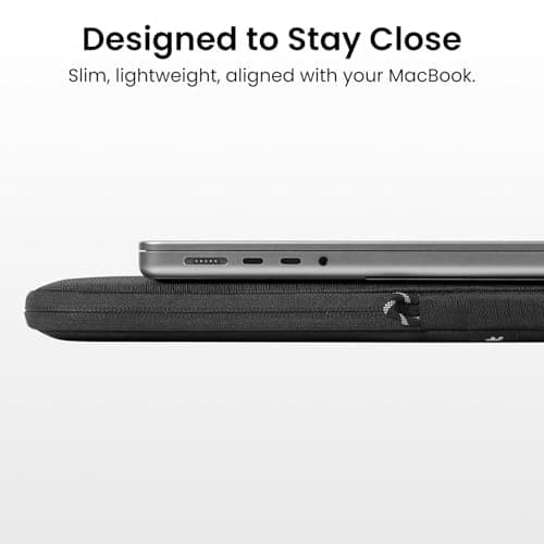 tomtoc Slim & 360 Protective Laptop Sleeve for 13-inch MacBook Air M5 A3449 — view 6