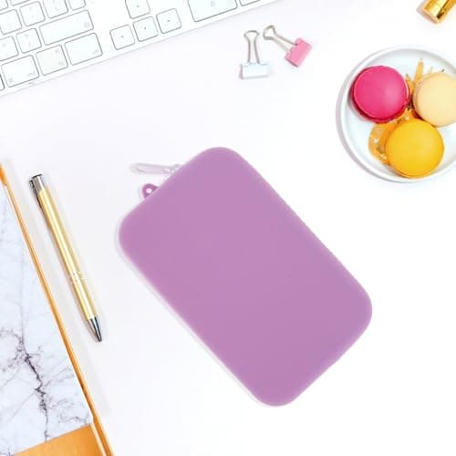 VALICLUD Beach Bag Storage Bag Cash Pouch Waterproof Portable Lavender for Phone and Cash Daily Use — view 5