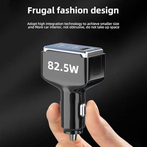 Fast Car Charger 82.5W Multi-Port USB C — view 3