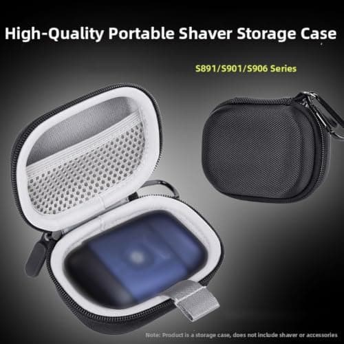 ABS Shaver Pouch 15cm Portable Design ABS Shaver Pouch 15cm(Gray) — view 2