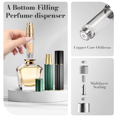 Perfume Atomiser 10ML Travel Perfume Bottle 2PCS Atomiser Spray Bottle — view 2