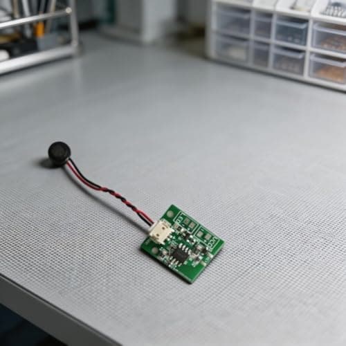 Ai Offline Voice Controlled Switch Board For 3v 5v Night Light Sound Activated Module Dc 3.7v For Battery Powered Green Pcb 22mm Pack Of 4 — view 3