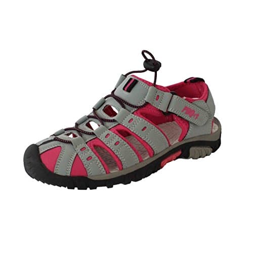 Women's Girls PDQ Walking Sandal Shoe Summer Hiking Beach Sports Sandals - UK6/EU39, Turquoise — view 4