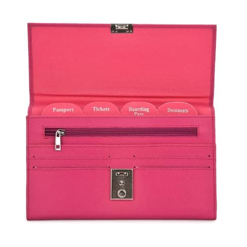 AR BRAND EST. 2021 Travel Document Wallet Organiser with Lock for Passport — view 5